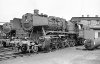 Dampflokomotive: 50 1228; Bw Saarbrücken Rbf