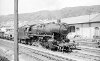 Dampflokomotive: 50 2970, vor Güterzug; Bf Waldshut