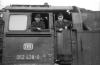 Dampflokomotive: 052 438-9 mit Lokf Rudi Pfau; Bf Mülheim-Speldorf