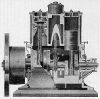 Dampfmaschine: Dampfmotor: Längsschnitt