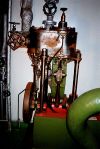 Dampfmaschine: Museum Rostock: Dampfmaschine mit Umwälzpumpe