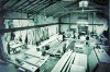 Bauartikel-Fabrik A. Siebel: Arbeitssaal zur Herstellung von Holzhaus-Bautafeln