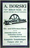 August Borsig: Anzeige für Kältemaschinen und Dampfanlagen (1927)