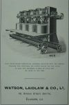 Watson, Laidlaw & Co.: Anzeige