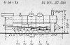 Skizze der G 5/5 (Bayern) = 57.5 (DR)