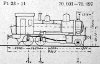 Skizze der Pt 2/3 (Bayern) = 70 001-002 (DR)