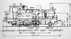 Skizze der T 4 (Mecklenburg) = 91.19 (DR)