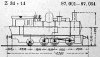 97.0: Skizze der T 26 (Preußen) = 97.0 (DR)