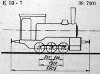 99 7102: Skizze der T 31 (Preußen) = 99 7102 (DR)