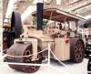 Dampf-Straßenwalze: Dampfwalze/-zugmaschine: Technik-Museum, Speyer